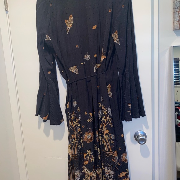 Black wrap around dress XXL Chelsea 28 - Picture 2 of 8